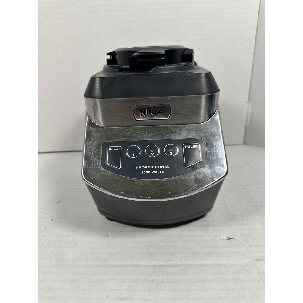 Ninja Professional 1000Watts Blender Base Only NJ600 30 Black Silver Replacement